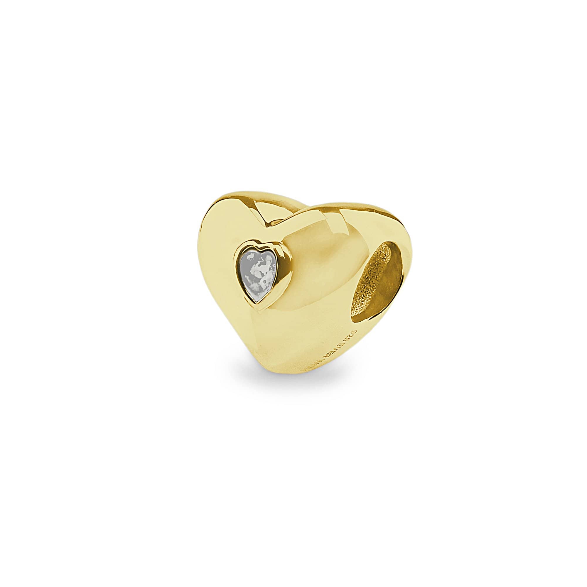 EverWith Heart Memorial Ashes Charm Bead - EverWith Memorial Jewellery - Trade