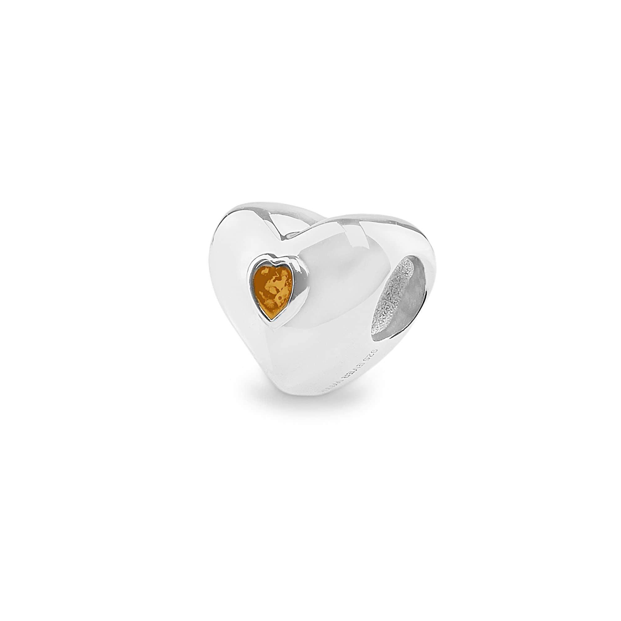 EverWith Heart Memorial Ashes Charm Bead - EverWith Memorial Jewellery - Trade