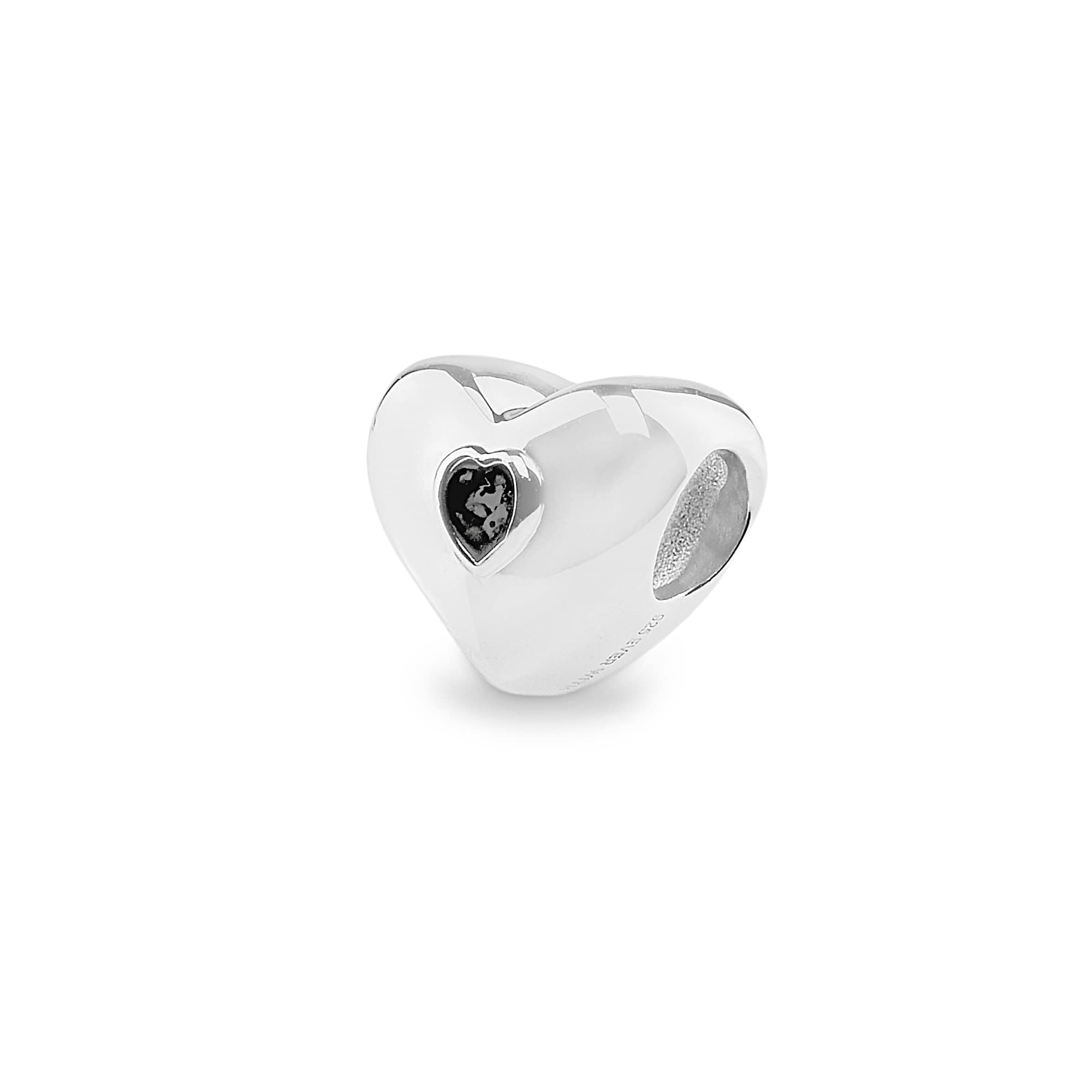 EverWith Heart Memorial Ashes Charm Bead - EverWith Memorial Jewellery - Trade