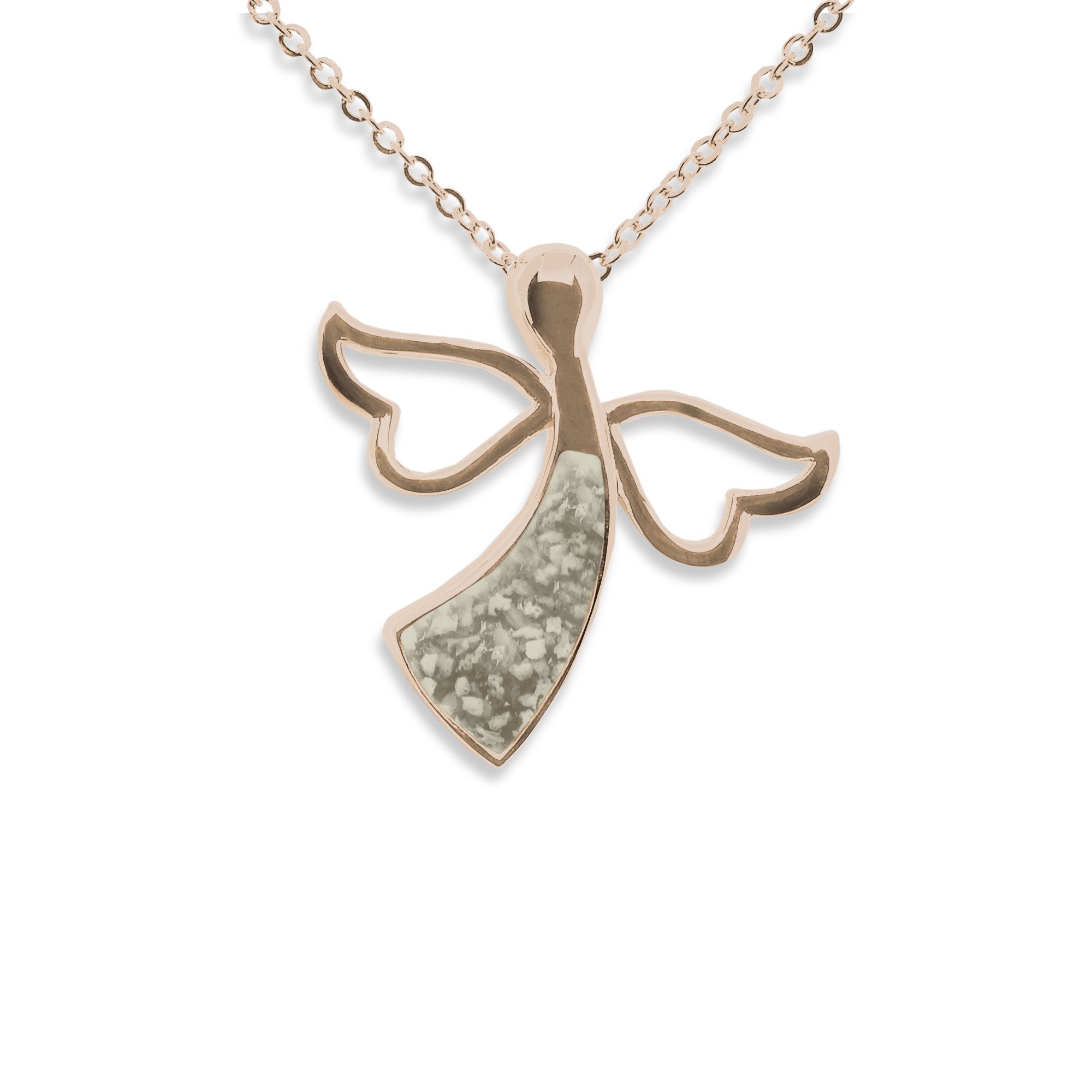 EverWith Ladies Angel Memorial Ashes Pendant - EverWith Memorial Jewellery - Trade