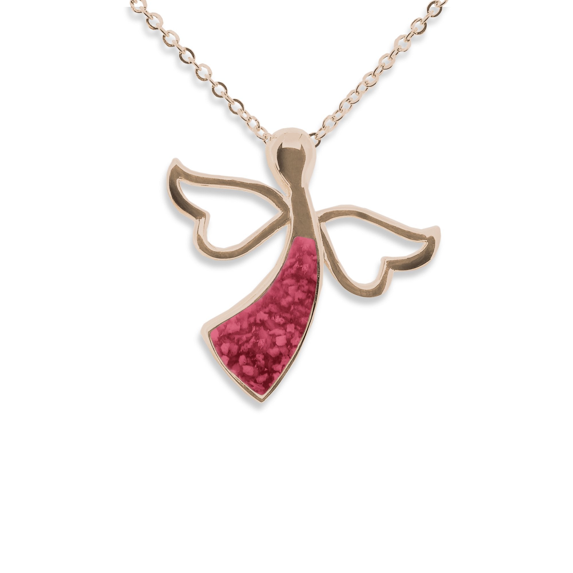 EverWith Ladies Angel Memorial Ashes Pendant - EverWith Memorial Jewellery - Trade