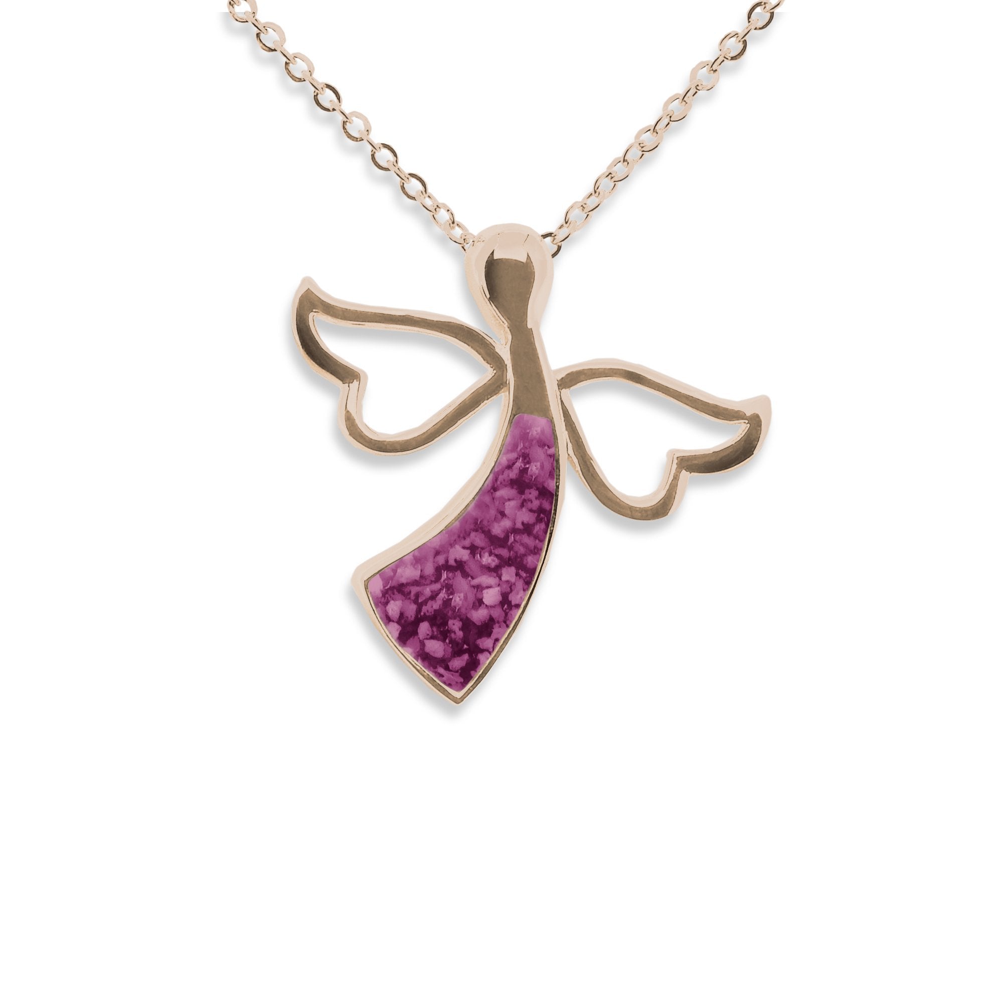 EverWith Ladies Angel Memorial Ashes Pendant - EverWith Memorial Jewellery - Trade