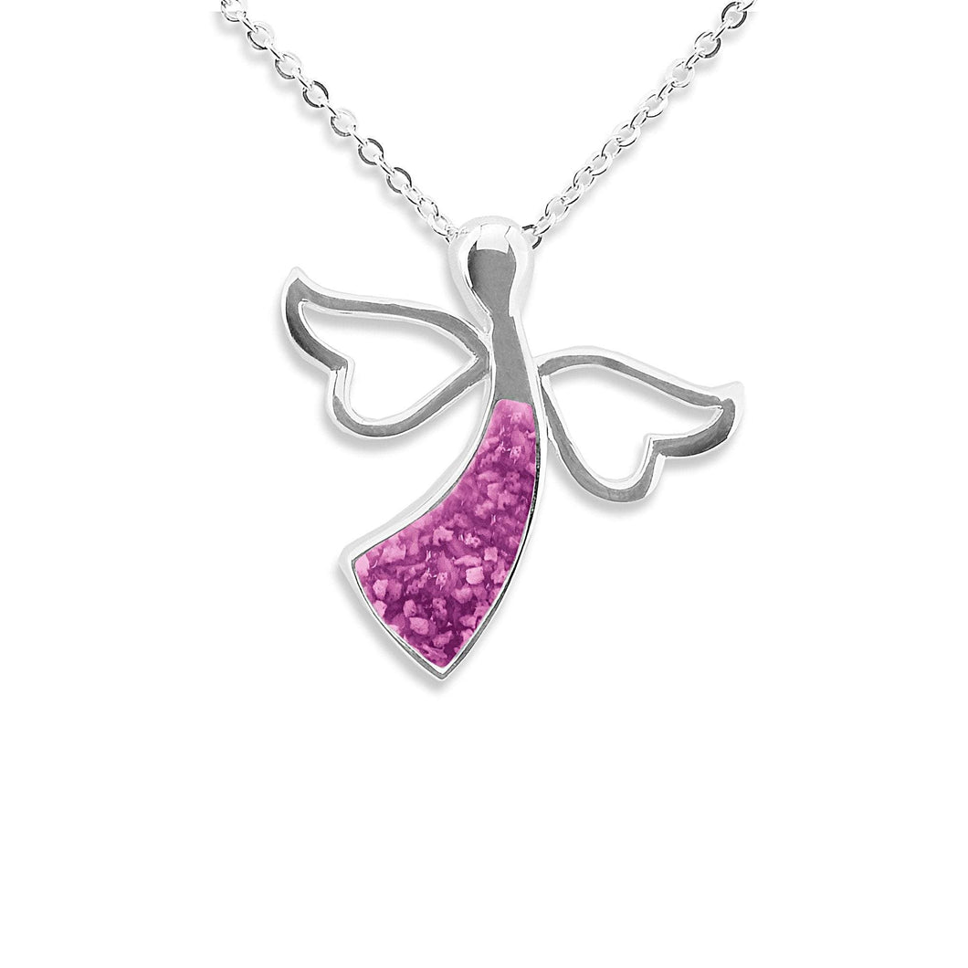 EverWith Ladies Angel Memorial Ashes Pendant - EverWith Memorial Jewellery - Trade