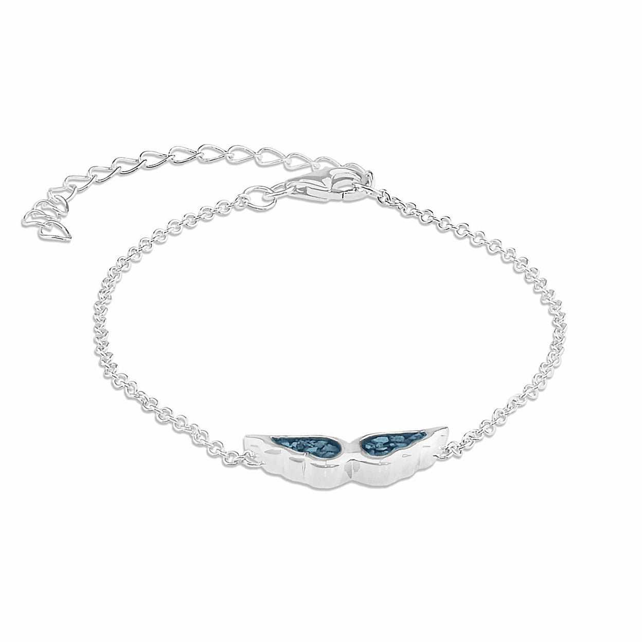 Load image into Gallery viewer, EverWith Ladies Angel Wings Memorial Ashes Bracelet - EverWith Memorial Jewellery - Trade