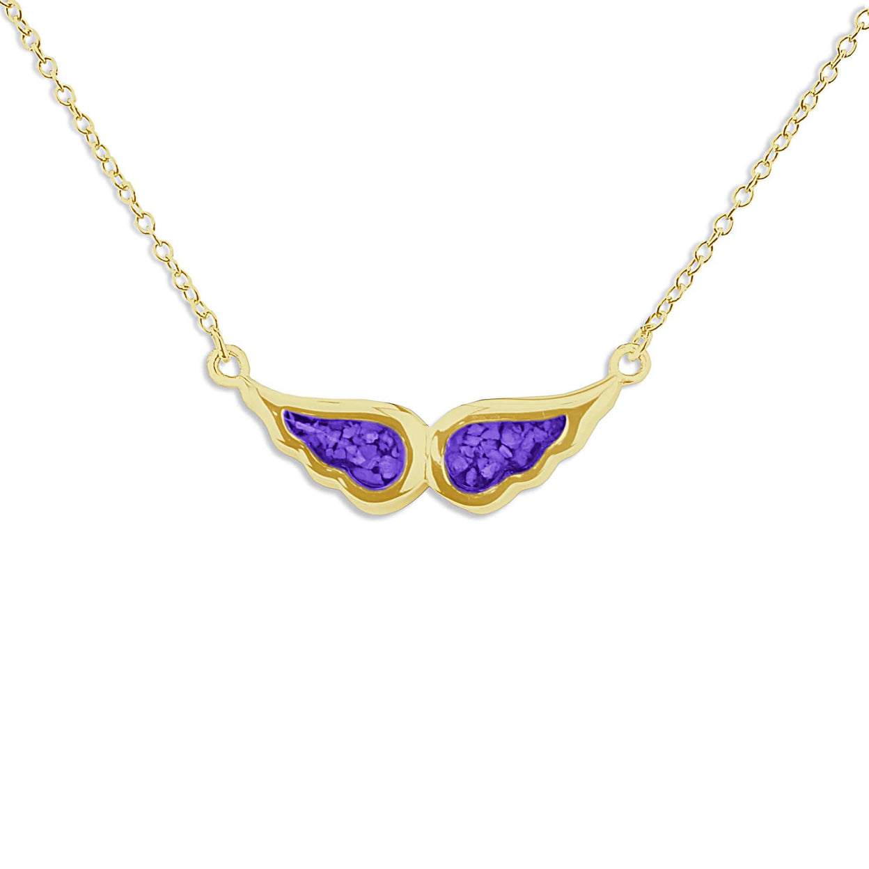 Load image into Gallery viewer, EverWith Ladies Angel Wings Memorial Ashes Necklace - EverWith Memorial Jewellery - Trade