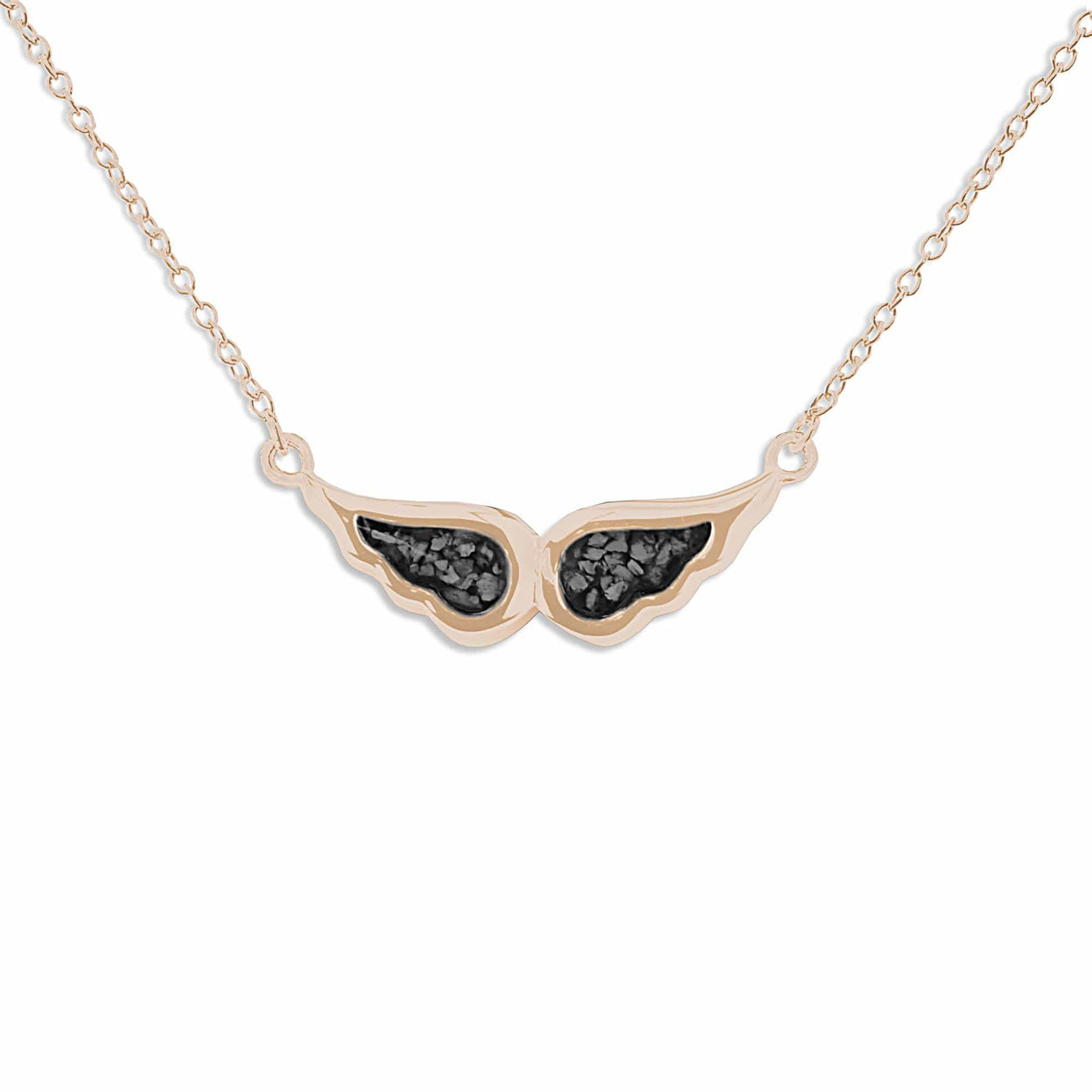 Load image into Gallery viewer, EverWith Ladies Angel Wings Memorial Ashes Necklace - EverWith Memorial Jewellery - Trade