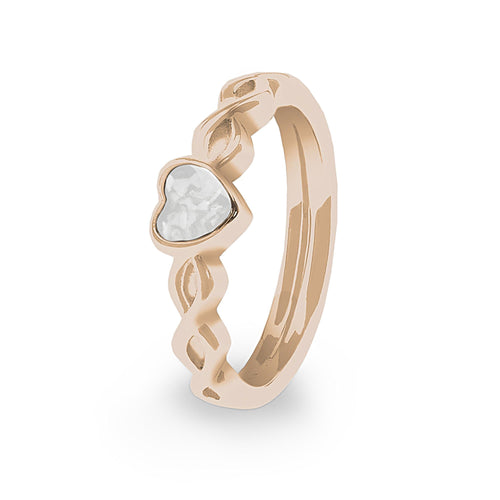 EverWith Ladies Beau Memorial Ashes Ring - EverWith Memorial Jewellery - Trade