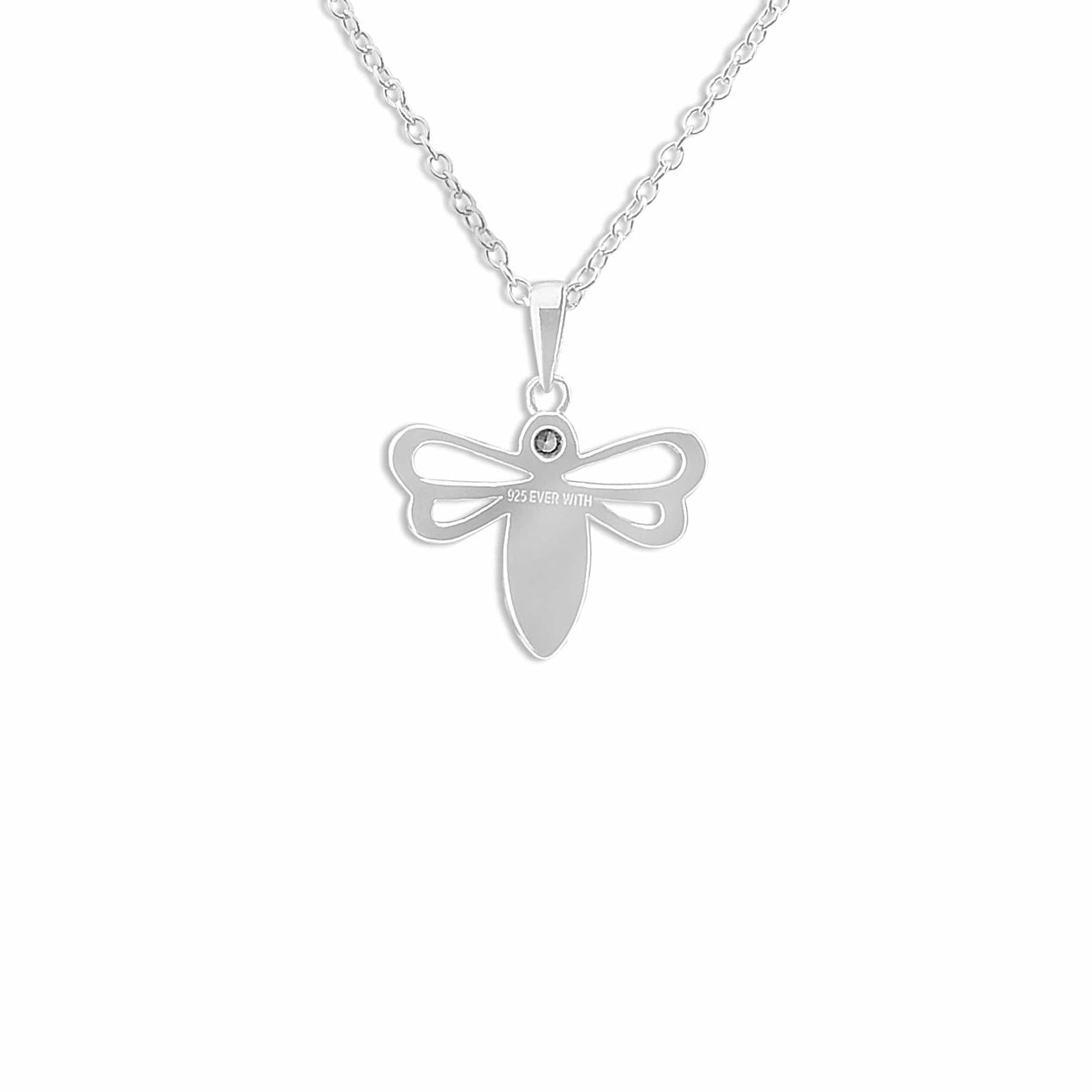 Load image into Gallery viewer, EverWith Ladies Bee Memorial Ashes Pendant with Fine Crystal - EverWith Memorial Jewellery - Trade