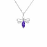 EverWith Ladies Bee Memorial Ashes Pendant with Fine Crystal - EverWith Memorial Jewellery - Trade
