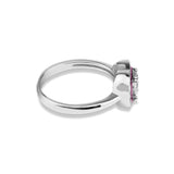 EverWith Ladies Beloved Memorial Ashes Ring with Fine Crystal - EverWith Memorial Jewellery - Trade
