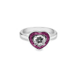 EverWith Ladies Beloved Memorial Ashes Ring with Fine Crystal - EverWith Memorial Jewellery - Trade