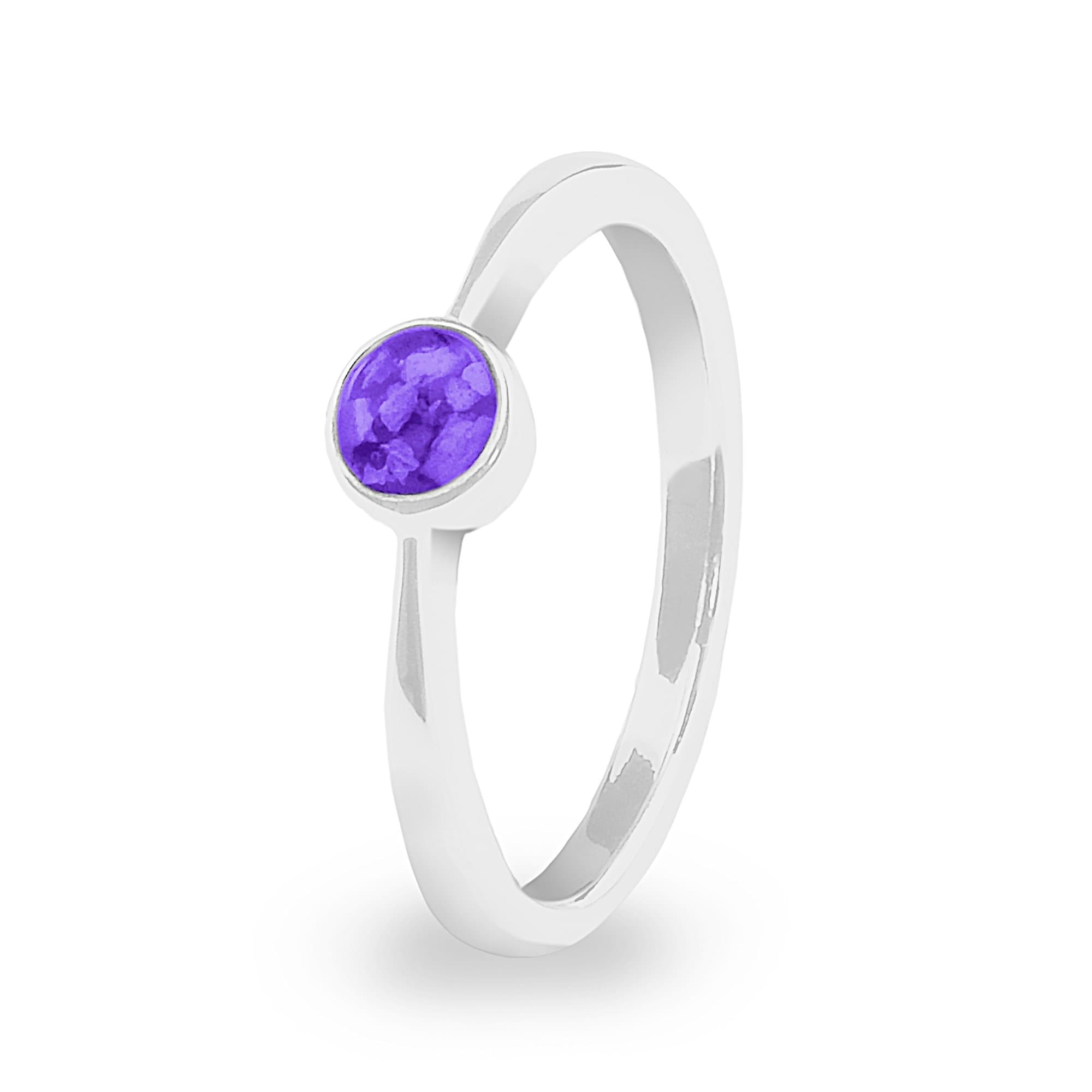 EverWith Ladies Bijou Memorial Ashes Ring - EverWith Memorial Jewellery - Trade