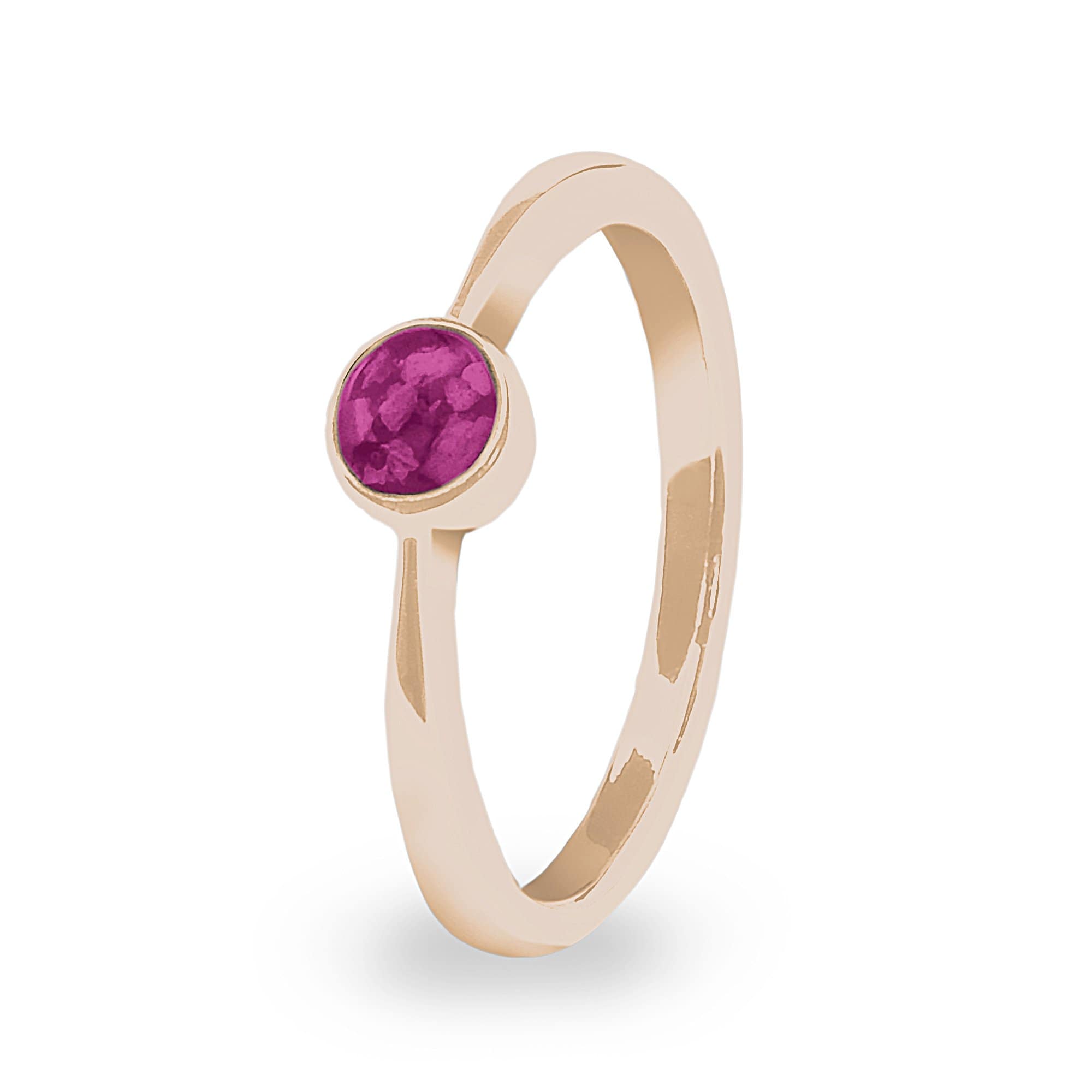 EverWith Ladies Bijou Memorial Ashes Ring - EverWith Memorial Jewellery - Trade