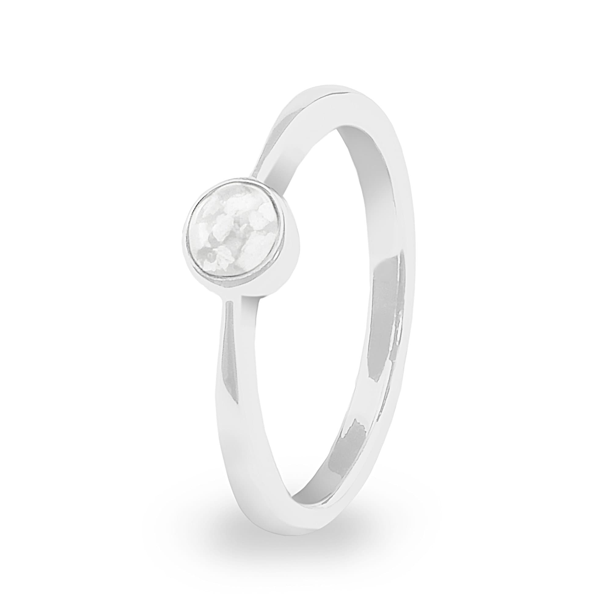 EverWith Ladies Bijou Memorial Ashes Ring - EverWith Memorial Jewellery - Trade