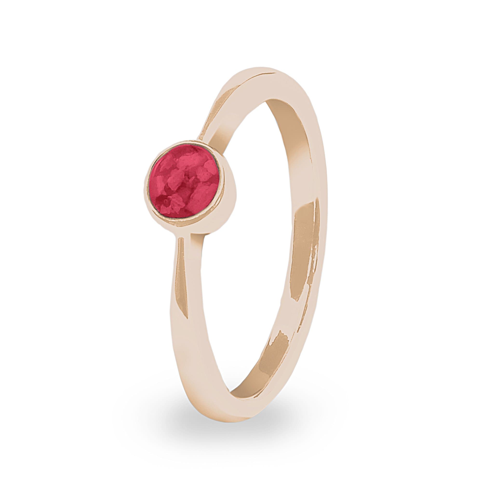 EverWith Ladies Bijou Memorial Ashes Ring - EverWith Memorial Jewellery - Trade