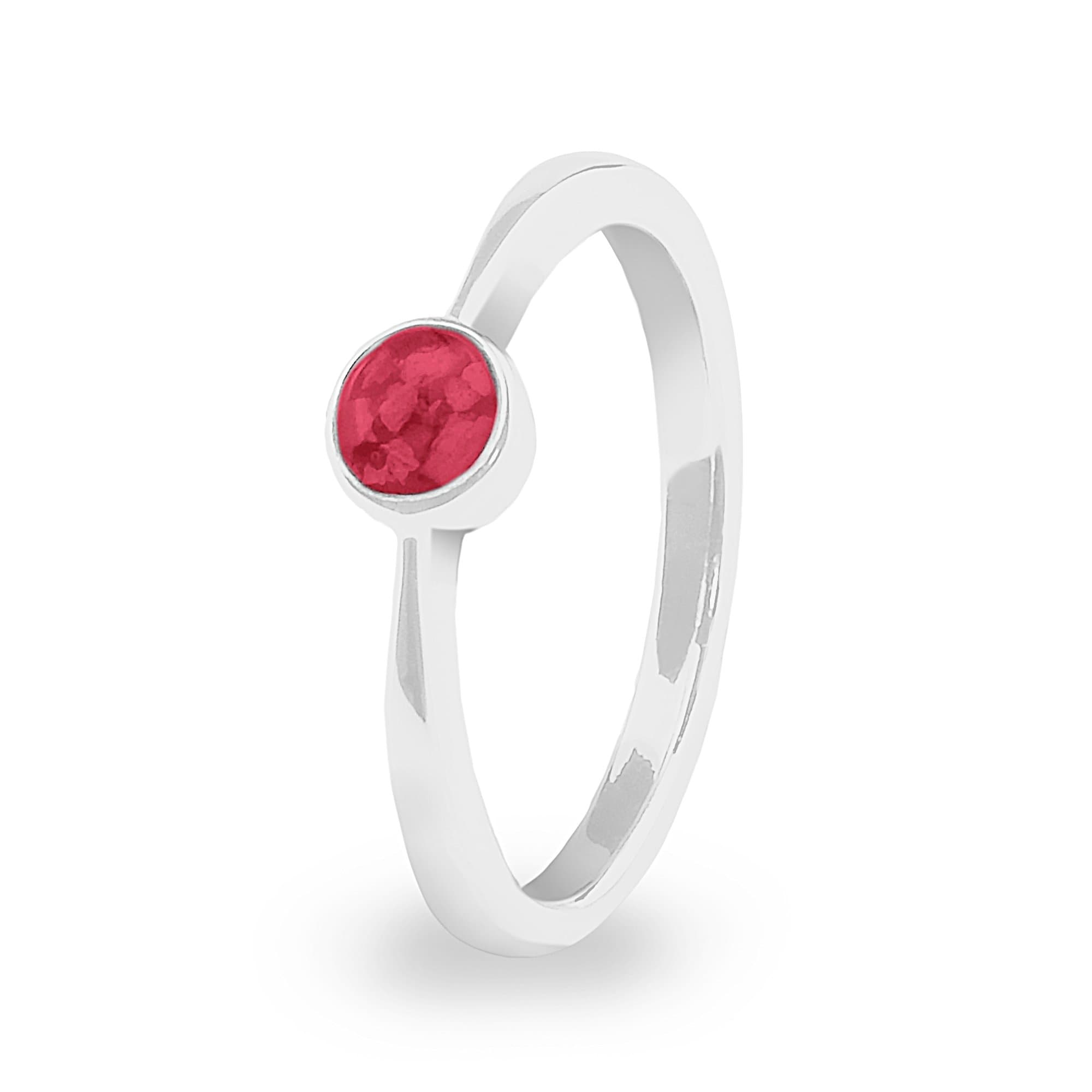 EverWith Ladies Bijou Memorial Ashes Ring - EverWith Memorial Jewellery - Trade