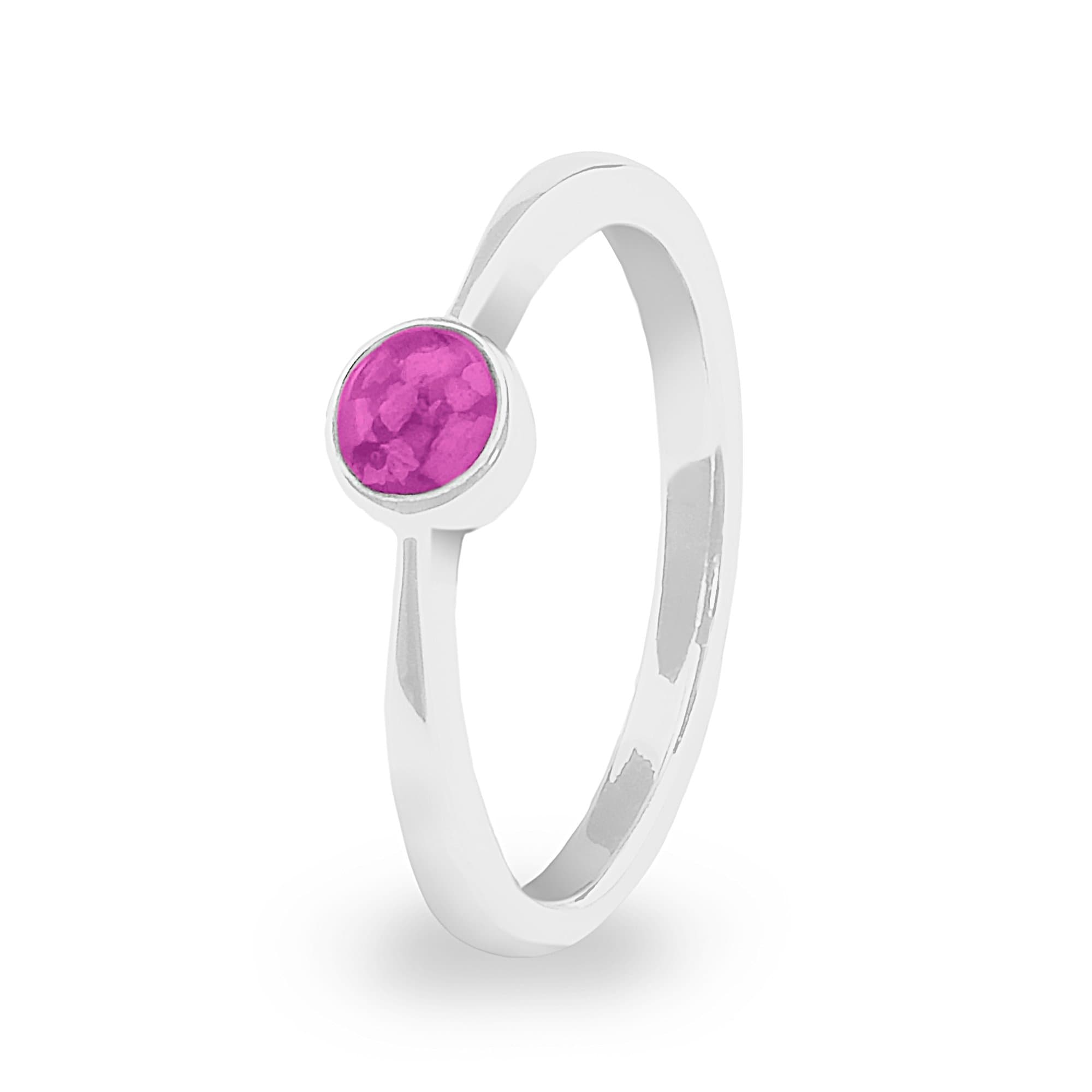 EverWith Ladies Bijou Memorial Ashes Ring - EverWith Memorial Jewellery - Trade