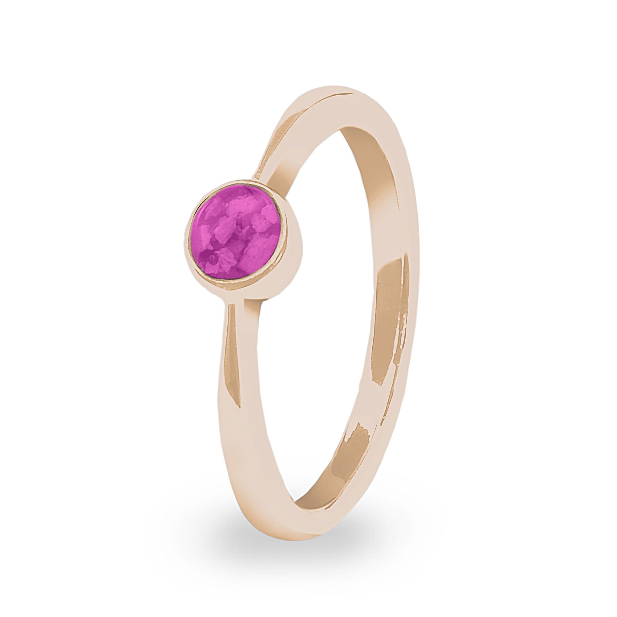 EverWith Ladies Bijou Memorial Ashes Ring - EverWith Memorial Jewellery - Trade