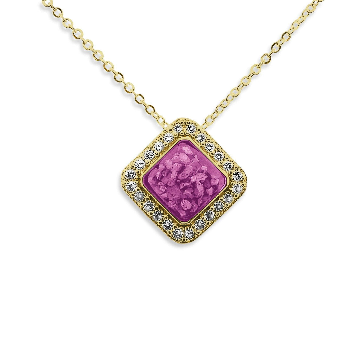 Load image into Gallery viewer, EverWith Ladies Bless Memorial Ashes Pendant with Fine Crystals - EverWith Memorial Jewellery - Trade