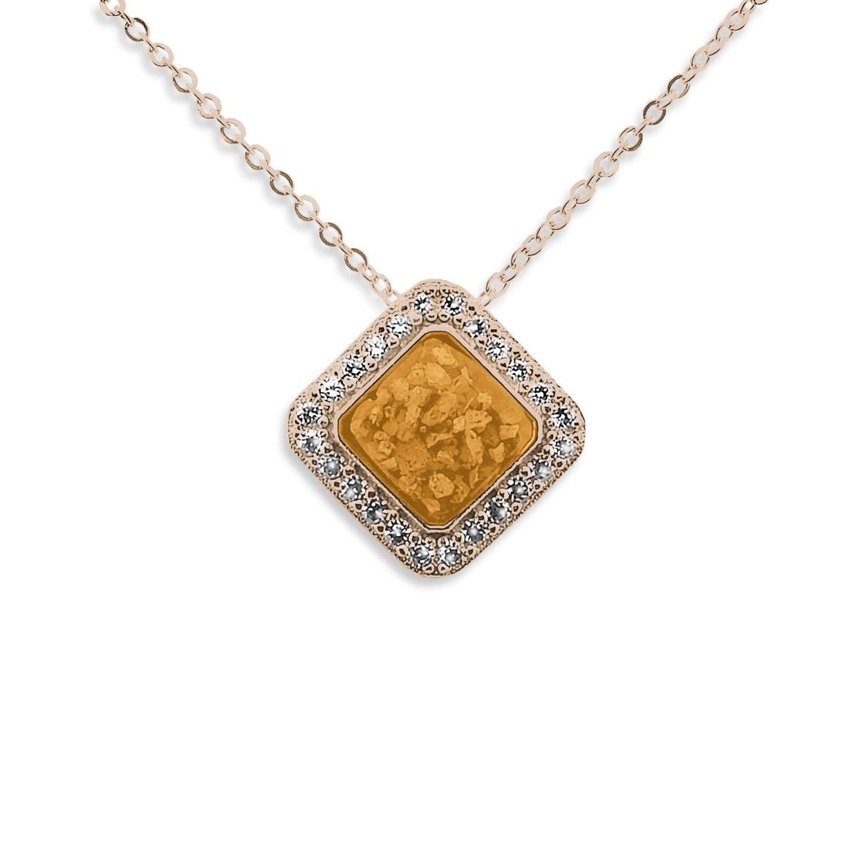 Load image into Gallery viewer, EverWith Ladies Bless Memorial Ashes Pendant with Fine Crystals - EverWith Memorial Jewellery - Trade