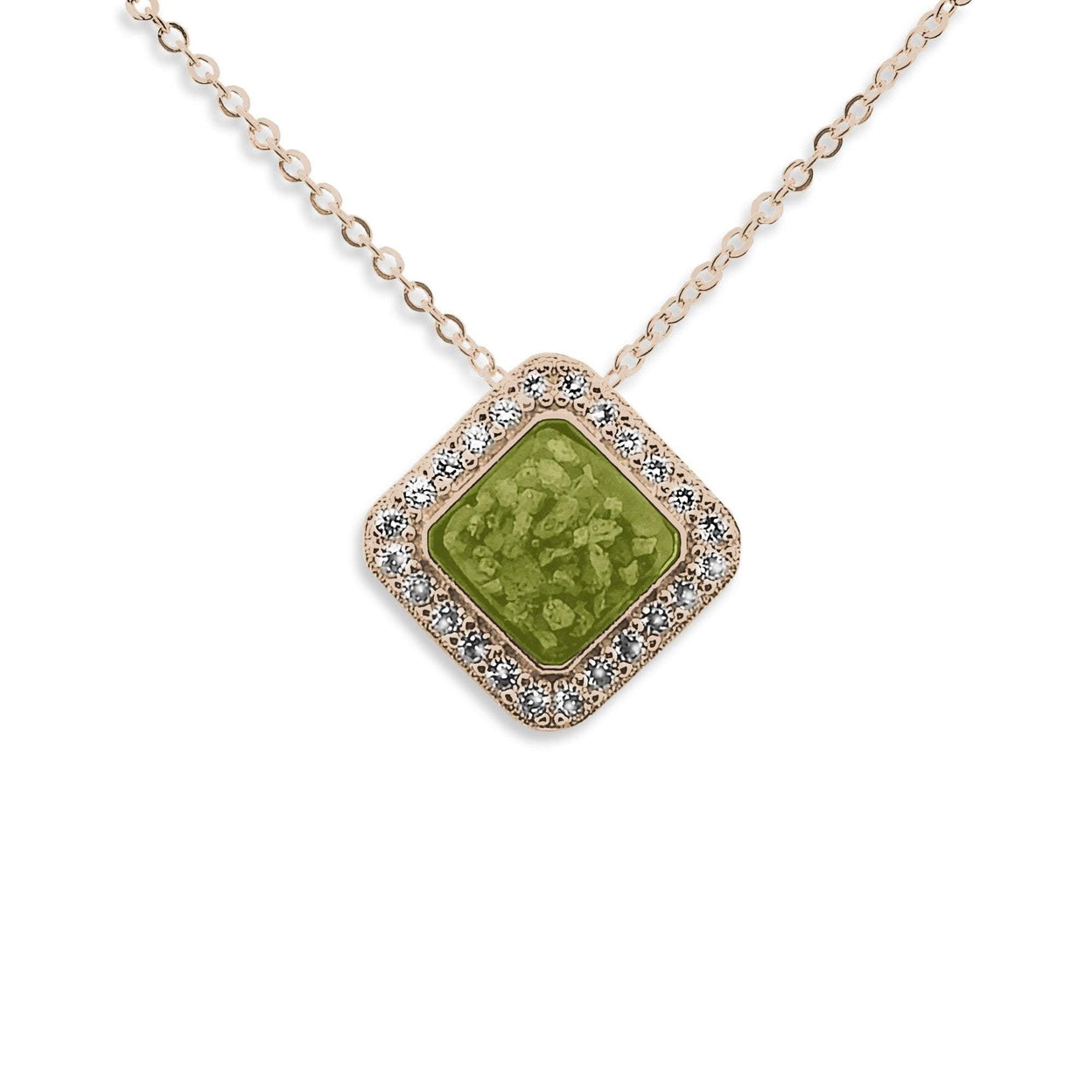 Load image into Gallery viewer, EverWith Ladies Bless Memorial Ashes Pendant with Fine Crystals - EverWith Memorial Jewellery - Trade