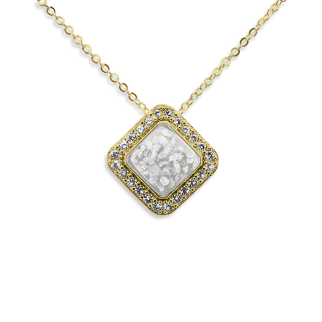 EverWith Ladies Bless Memorial Ashes Pendant with Fine Crystals - EverWith Memorial Jewellery - Trade