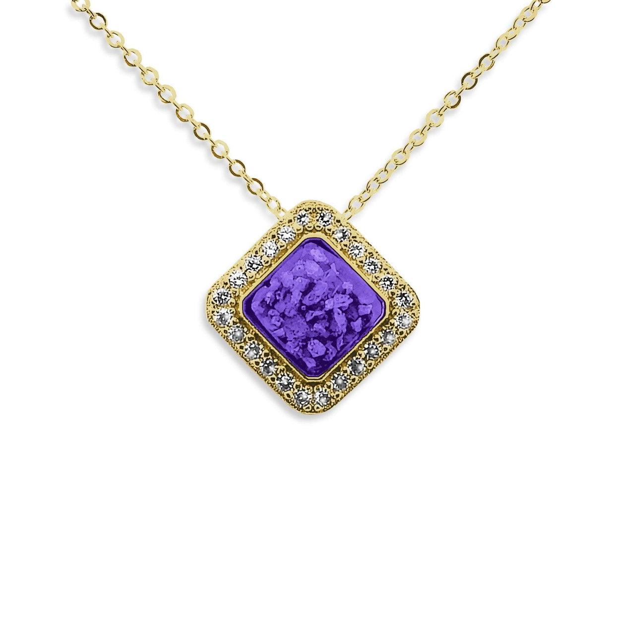 Load image into Gallery viewer, EverWith Ladies Bless Memorial Ashes Pendant with Fine Crystals - EverWith Memorial Jewellery - Trade