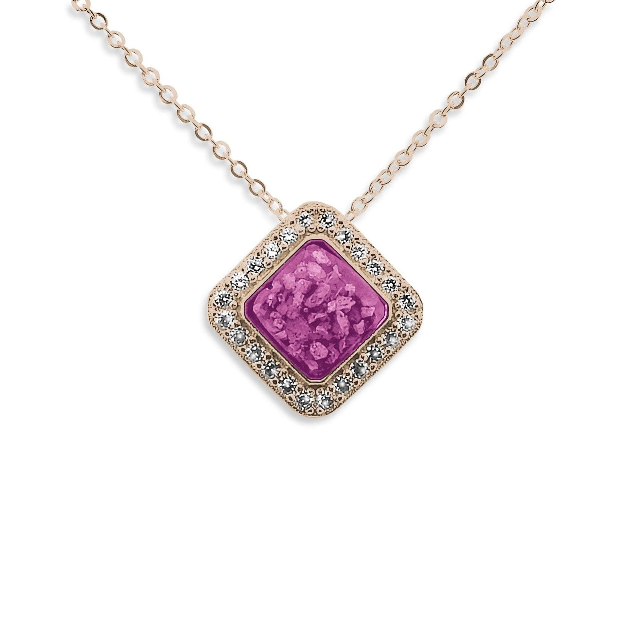 Load image into Gallery viewer, EverWith Ladies Bless Memorial Ashes Pendant with Fine Crystals - EverWith Memorial Jewellery - Trade