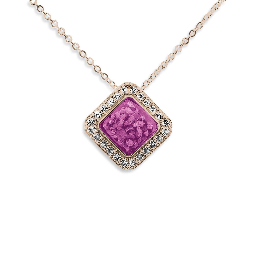 EverWith Ladies Bless Memorial Ashes Pendant with Fine Crystals - EverWith Memorial Jewellery - Trade