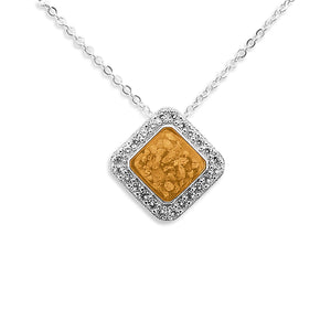 EverWith Ladies Bless Memorial Ashes Pendant with Fine Crystals - EverWith Memorial Jewellery - Trade