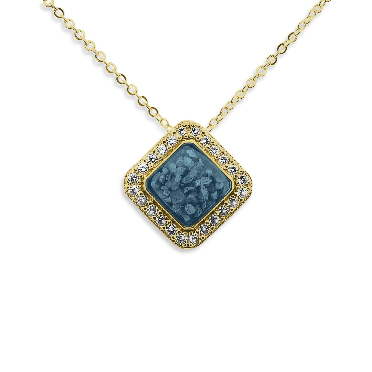 Load image into Gallery viewer, EverWith Ladies Bless Memorial Ashes Pendant with Fine Crystals - EverWith Memorial Jewellery - Trade