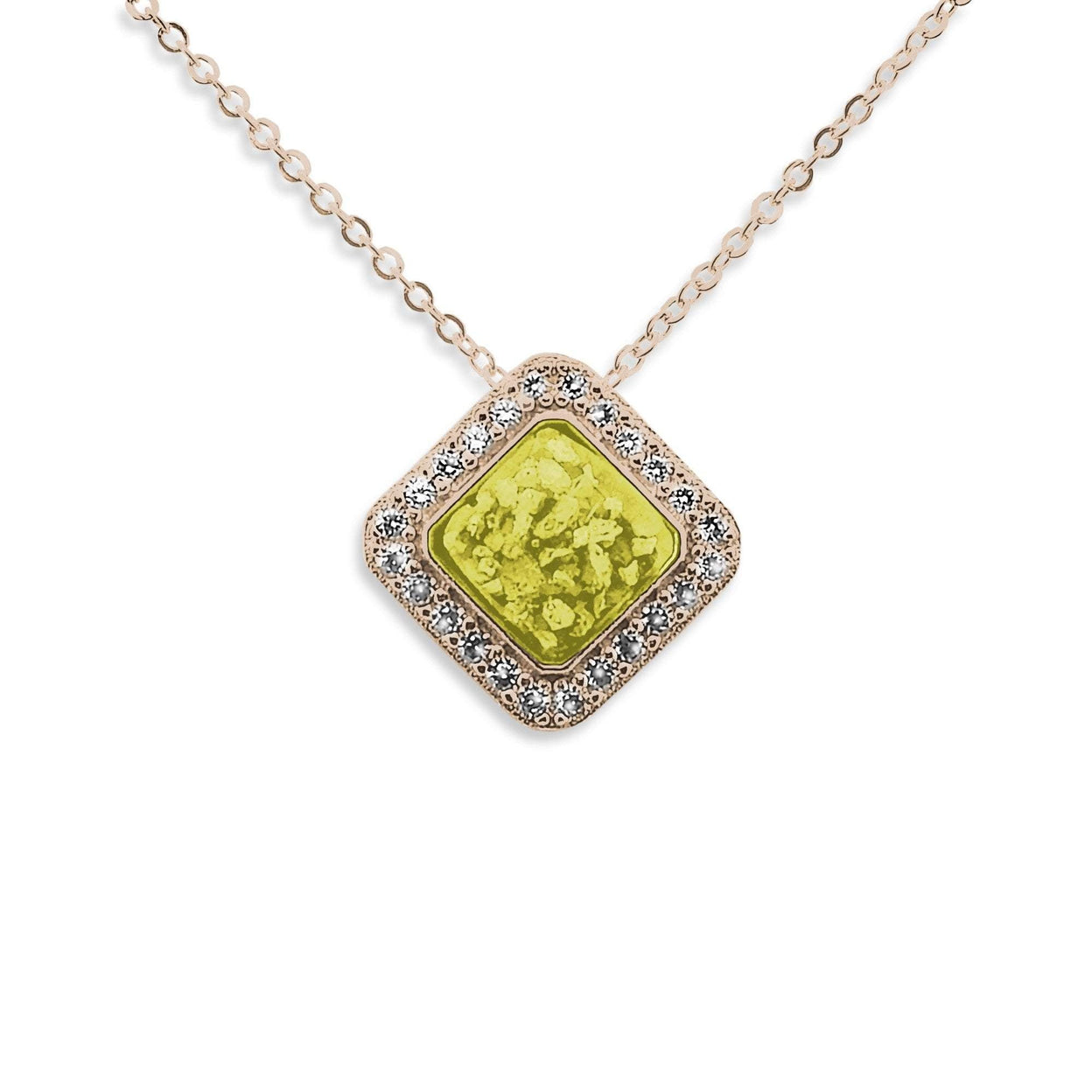 Load image into Gallery viewer, EverWith Ladies Bless Memorial Ashes Pendant with Fine Crystals - EverWith Memorial Jewellery - Trade