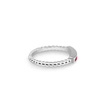 EverWith Ladies Channel Bubble Band Memorial Ashes Ring - EverWith Memorial Jewellery - Trade