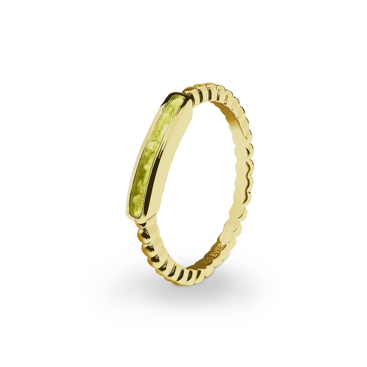 Load image into Gallery viewer, EverWith Ladies Channel Bubble Band Memorial Ashes Ring - EverWith Memorial Jewellery - Trade