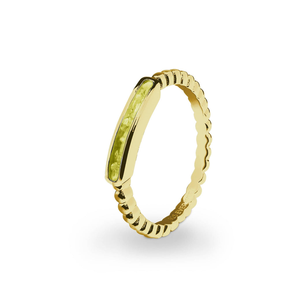 EverWith Ladies Channel Bubble Band Memorial Ashes Ring - EverWith Memorial Jewellery - Trade