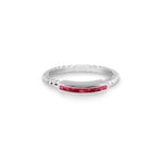 EverWith Ladies Channel Bubble Band Memorial Ashes Ring - EverWith Memorial Jewellery - Trade