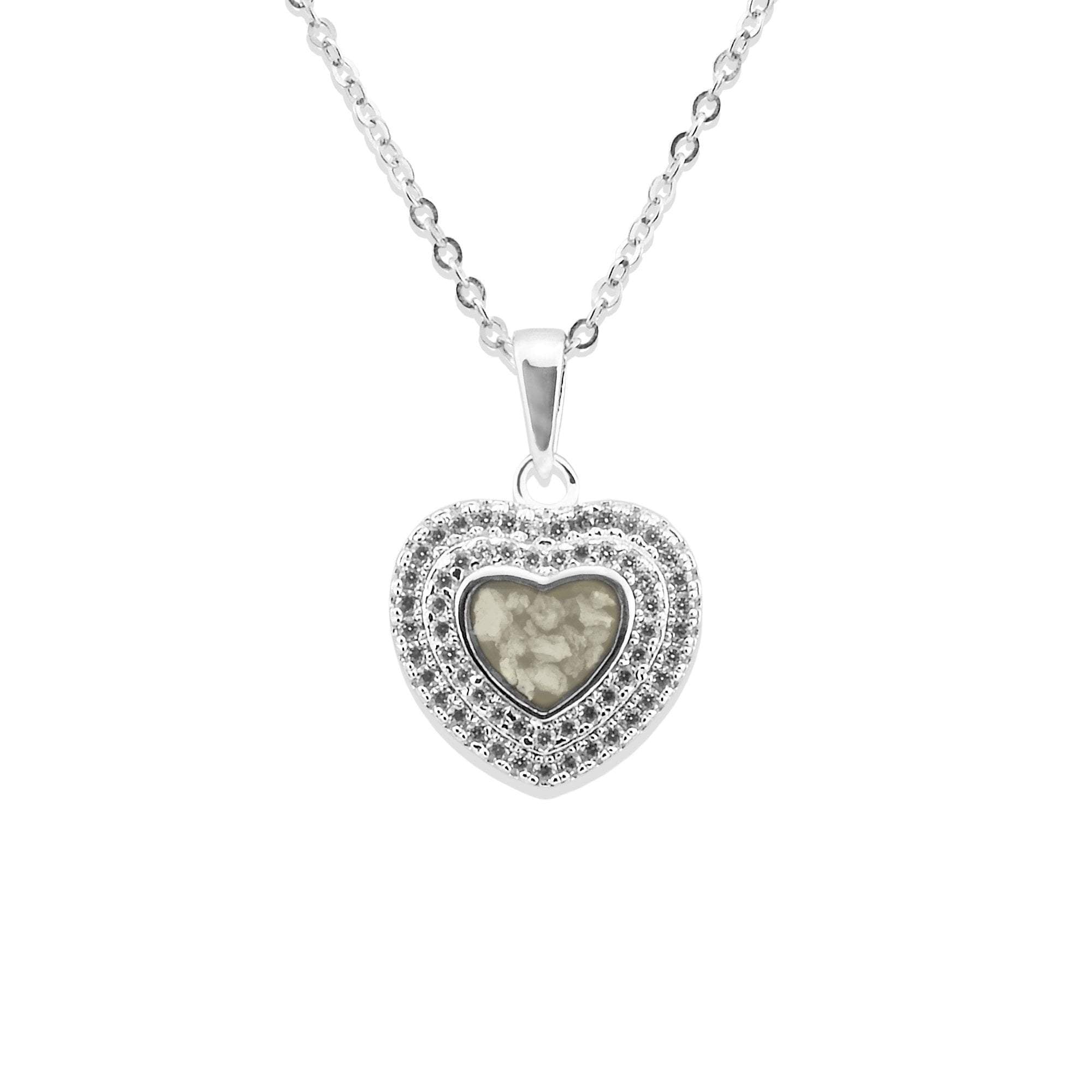 EverWith Ladies Cherish Memorial Ashes Pendant with Fine Crystals - EverWith Memorial Jewellery - Trade