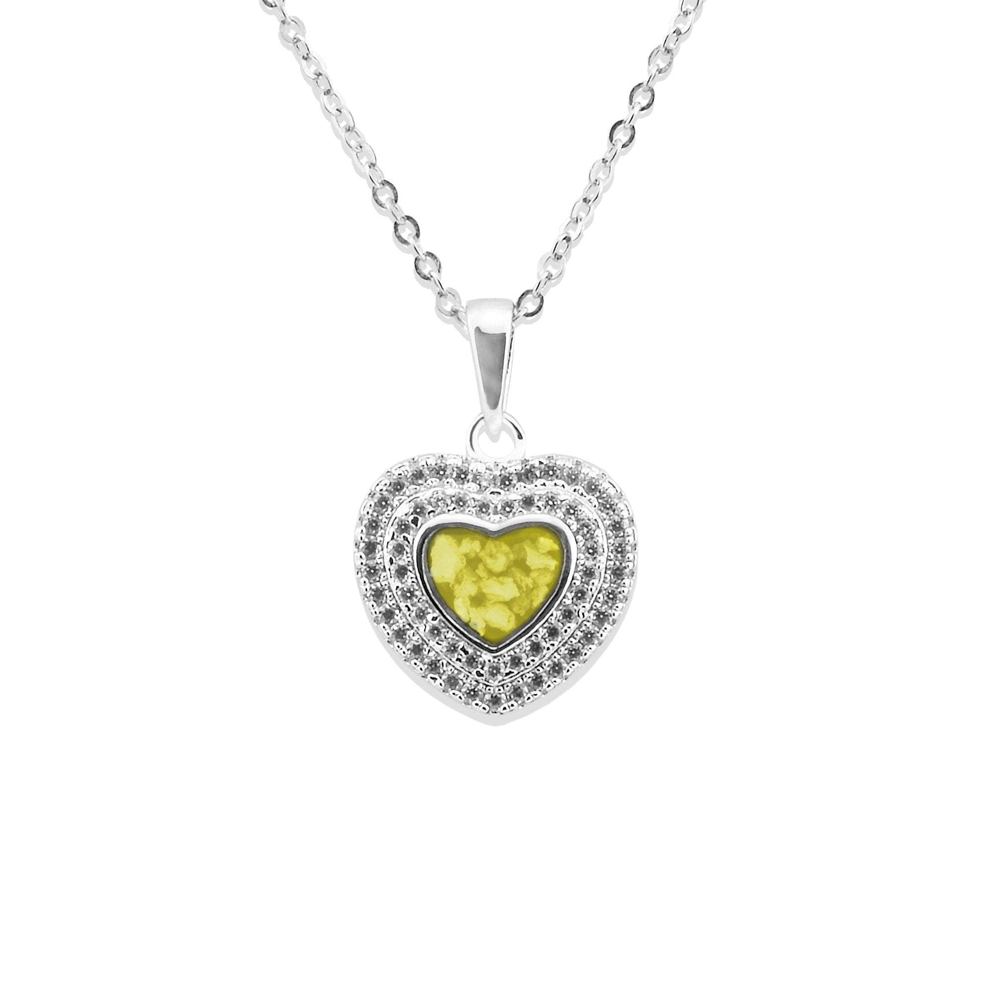 EverWith Ladies Cherish Memorial Ashes Pendant with Fine Crystals - EverWith Memorial Jewellery - Trade