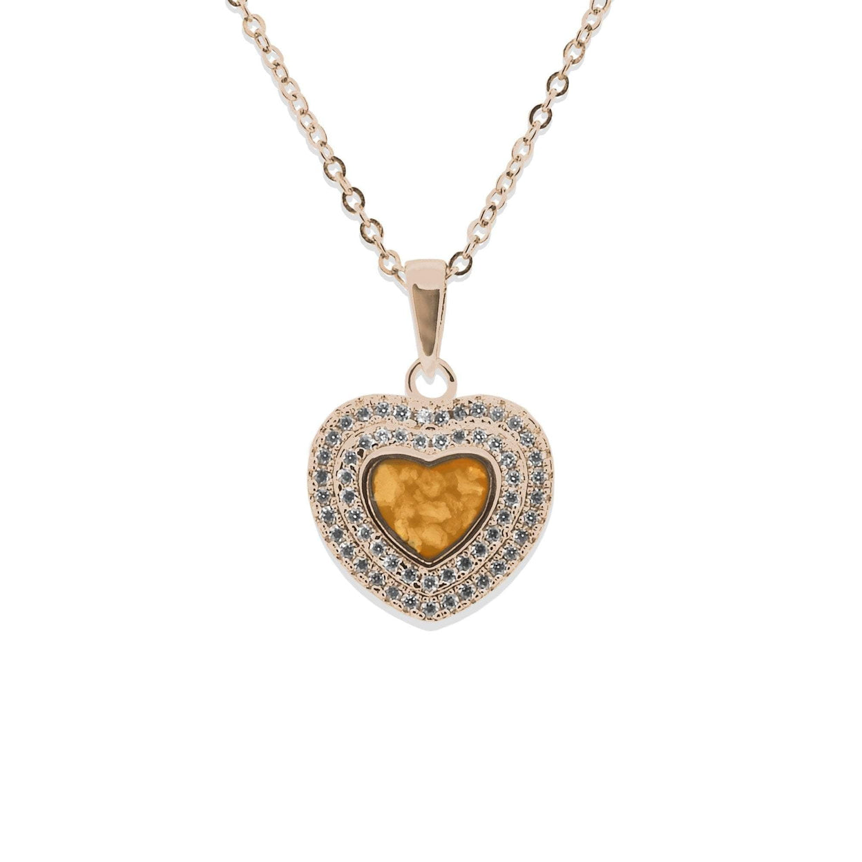 Load image into Gallery viewer, EverWith Ladies Cherish Memorial Ashes Pendant with Fine Crystals - EverWith Memorial Jewellery - Trade