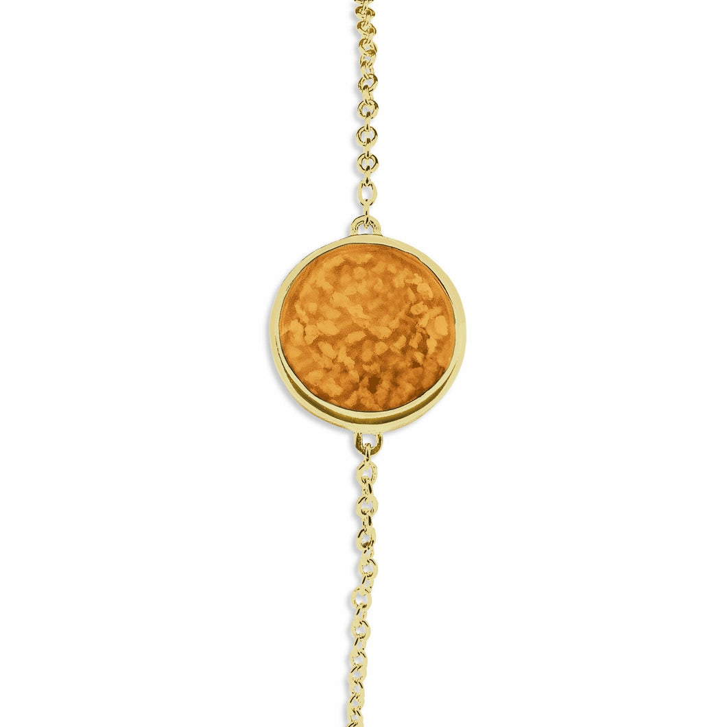 EverWith Ladies Classic Round Memorial Ashes Bracelet - EverWith Memorial Jewellery - Trade