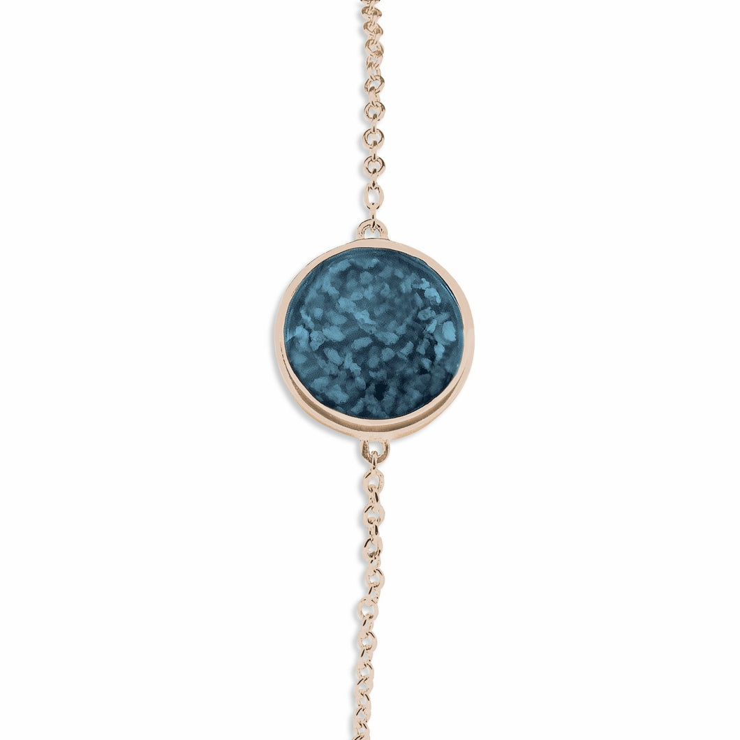 EverWith Ladies Classic Round Memorial Ashes Bracelet - EverWith Memorial Jewellery - Trade