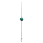 EverWith Ladies Classic Round Memorial Ashes Bracelet - EverWith Memorial Jewellery - Trade