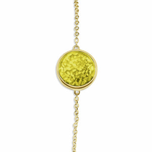 EverWith Ladies Classic Round Memorial Ashes Bracelet - EverWith Memorial Jewellery - Trade