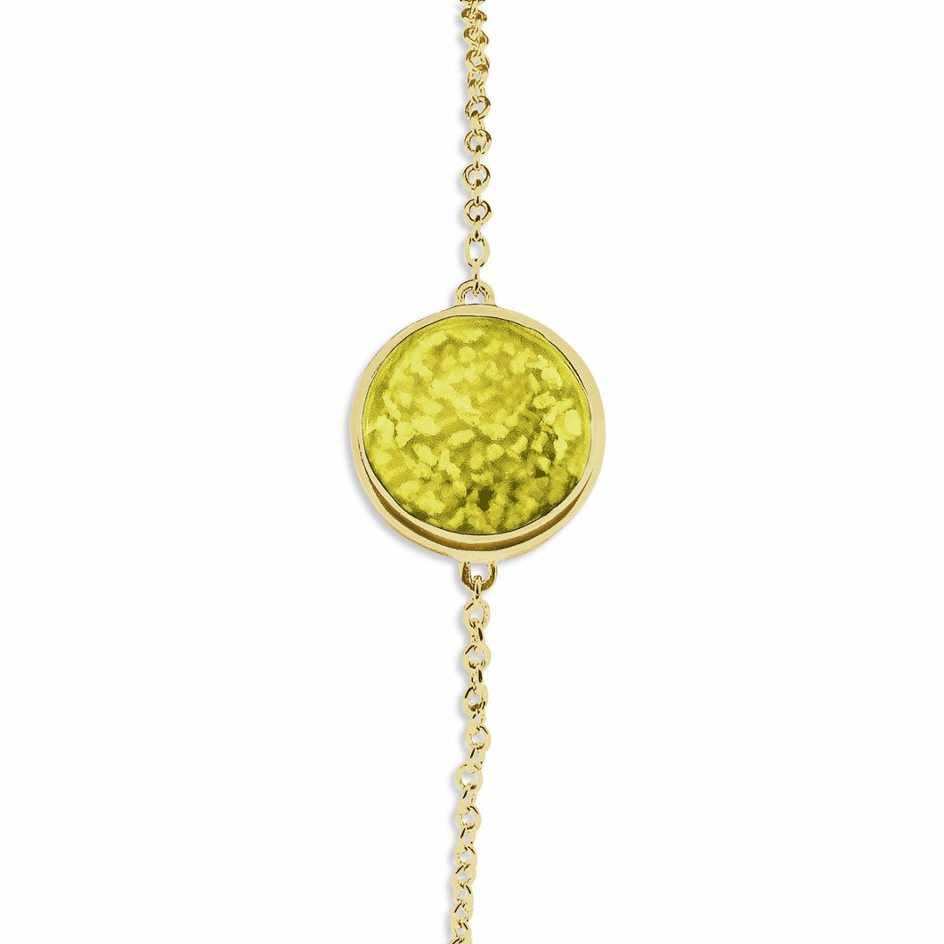 EverWith Ladies Classic Round Memorial Ashes Bracelet - EverWith Memorial Jewellery - Trade