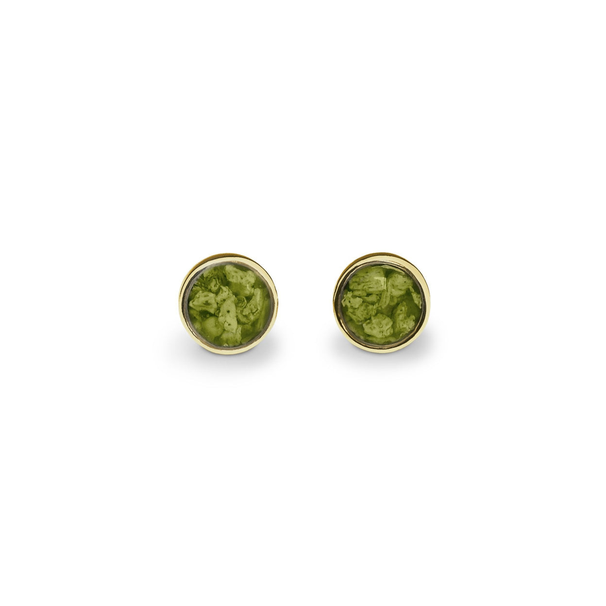 Load image into Gallery viewer, EverWith Ladies Classic Round Memorial Ashes Earrings - EverWith Memorial Jewellery - Trade