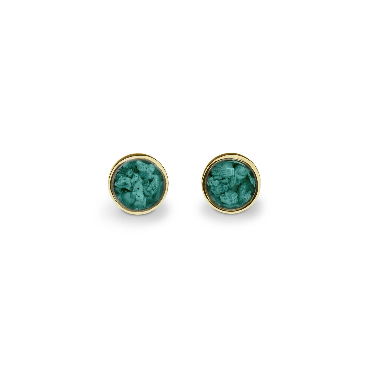 Load image into Gallery viewer, EverWith Ladies Classic Round Memorial Ashes Earrings - EverWith Memorial Jewellery - Trade