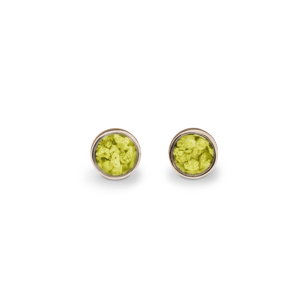 Load image into Gallery viewer, EverWith Ladies Classic Round Memorial Ashes Earrings - EverWith Memorial Jewellery - Trade