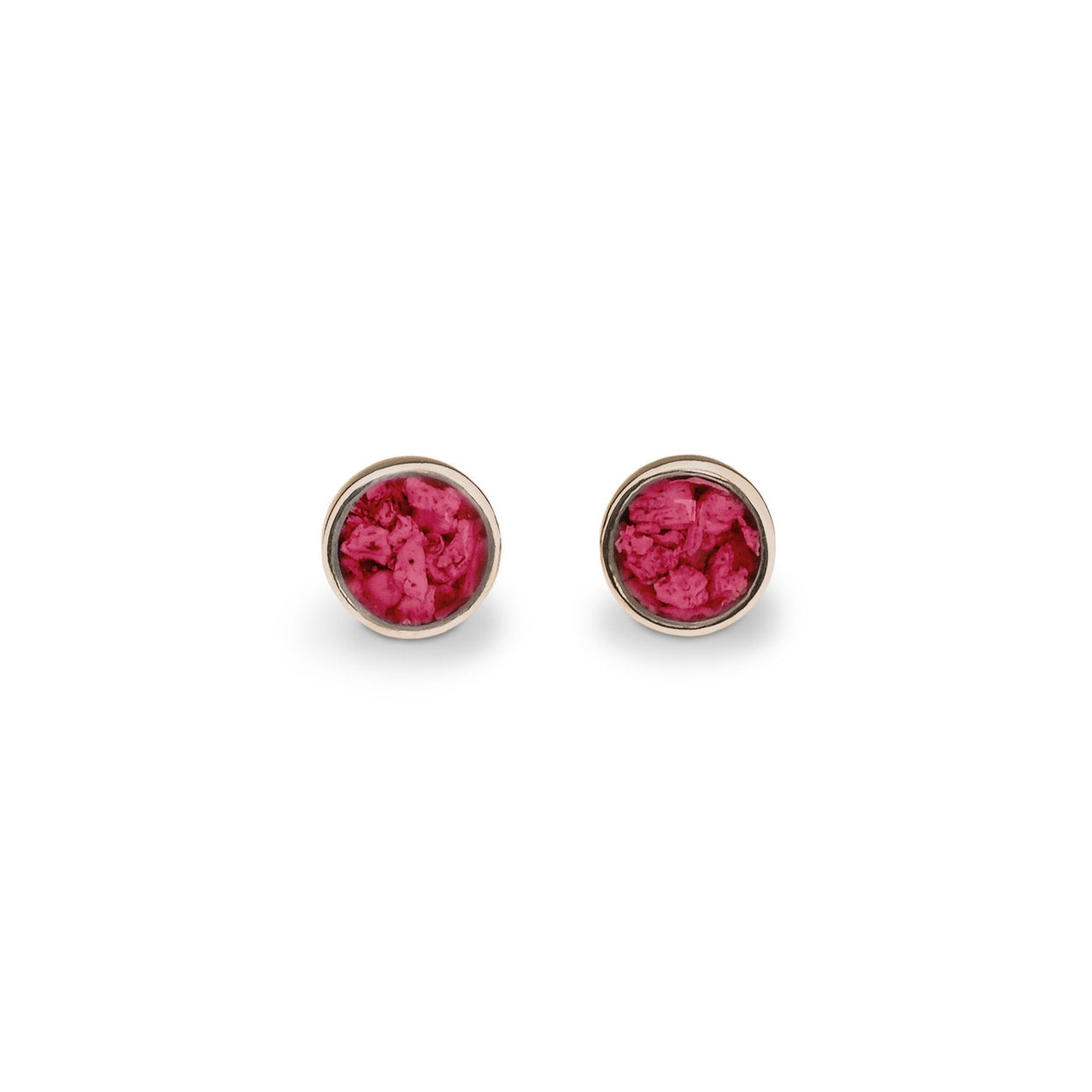 Load image into Gallery viewer, EverWith Ladies Classic Round Memorial Ashes Earrings - EverWith Memorial Jewellery - Trade