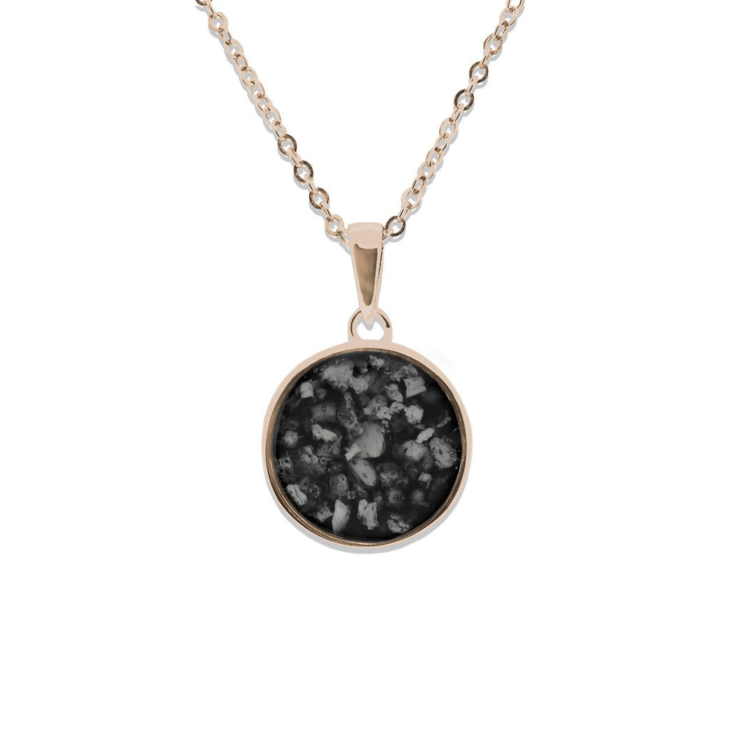 EverWith Ladies Classic Round Memorial Ashes Pendant - EverWith Memorial Jewellery - Trade