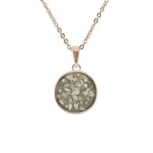 EverWith Ladies Classic Round Memorial Ashes Pendant - EverWith Memorial Jewellery - Trade